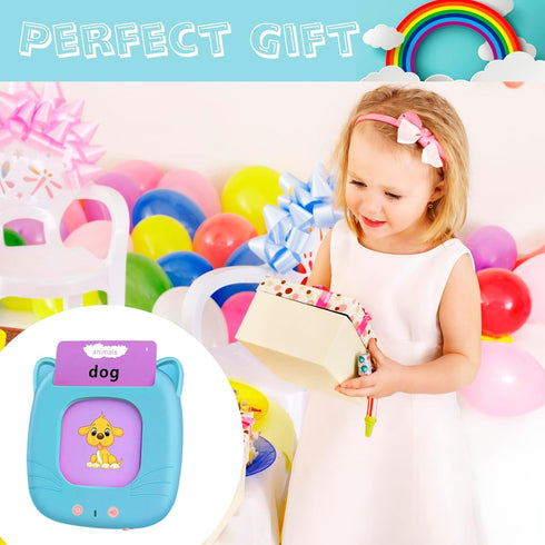 Toddler Toys Talking Flash Cards with 224 Sight Words, Montessori Toys, Speech Therapy, Autism Sensory Toys, Learning Educational for Age 2 3 4 5 ...