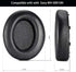Replacement Ear Pad Cushions for Sony WH-XB910N / WHXB910N Wireless Bluetooth Extra Bass Noise Cancelling Headphones and Softer Protein Leather Me...