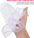 Yolev 3Pack Women Ankle Socks Lace Ruffle White Princess Eyelet Lace Socks Shimmering Cute Ruffle Comfortable Frilly...