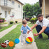 Balls for Toddlers 1-3,Toddler Sports Toys,Set of 7 Kids Ball Soft Foam Baby Sports Balls- Soccer Ball Basketball Baseball Rugby Bounce Ball Playg...
