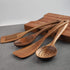 Wooden Cooking Utensils Set 4-Piece Wood Kitchen Utensil Set for Non Stick Cookware Wooden Spatula,Fork,Turner,Ladle,Strainer Spoons...