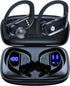bmanl Wireless Earbuds Bluetooth Headphones 48hrs Play Back Sport Earphones with LED Display Over-Ear Buds with Earhooks Built-in Mic Headset for ...