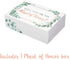 Pop Fizz Designs Bridesmaid Proposal Box Set - 6 Pack with 1 Maid of Honor and 5 Bridesmaid Boxes - Greenery with Rose Gold Foil...