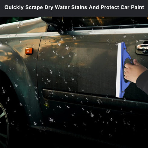Super Flexible Silicone Squeegee, Auto Water Blade, Water Wiper, Shower Squeegee, Car Windshield, Window, Mirror, Glass Door...