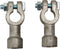 Road Power 0925 Side Terminal Battery Adapters; 2-Pack; Chrome; 6 and 12-Volt...