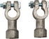 Road Power 0925 Side Terminal Battery Adapters; 2-Pack; Chrome; 6 and 12-Volt...