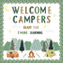 Camping Bulletin Board Kit Adventure Mountain Back to School Decor Tent Campfire Cutouts Welcome Campers Wall Decor for Classroom School Office 62...