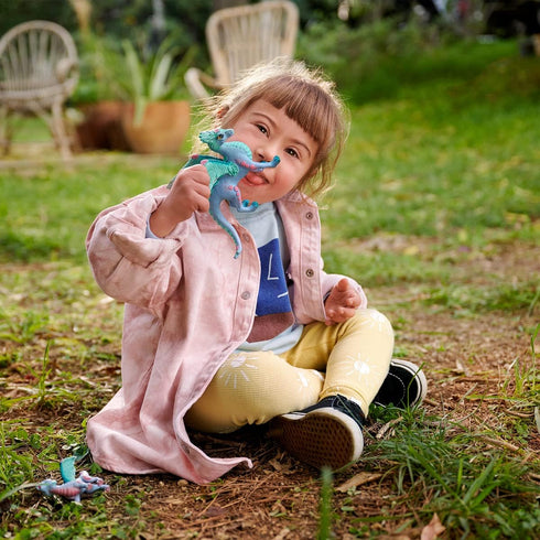 Schleich Bayala Toys and Figurines - Flying Flower Mother and Small Baby Dragon, Action Figure Kid Toys and Dolls, Girls and Boys Ages 5 and Above...