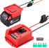 Power Wheel Adapter for Milwaukee 18V Lithium Battery Adapter with Fuse & Wire Terminal,14 Gauge Wire Power Convertor for DIY RC Trucks, RC Toys, ...
