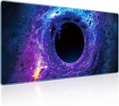 Mysterious Black Hole Cool Technology Style Gaming Mouse Pad, Superior Smooth Fabric & Non-Slip Base for Excellent Maneuverability & Maximum Stabi...