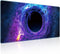 Mysterious Black Hole Cool Technology Style Gaming Mouse Pad, Superior Smooth Fabric & Non-Slip Base for Excellent Maneuverability & Maximum Stabi...