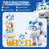 Super Wings Transformer Toys 5" Action Figure Supercharged Tobot Astra, 2 in 1 Rescue Bots Transforming Airplane Robot Toys, Educational Toys for ...