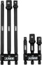 ARES 22025 – 6-Piece 3-Inch and 6-Inch Impact Grade Socket Adapter Set - Turns Impact Drill Driver into High Speed Socket Driver - 1/4-Inch, 3/8-I...
