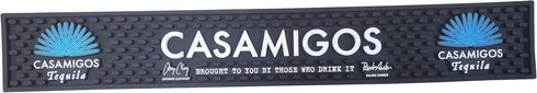 PLESIU JUSTPET Casamigos Tequila Bar Mat Spill Mat Rail Drip Mat - 23.25" x 3.5"...