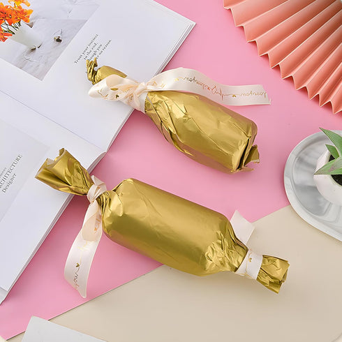 Gold Tissue Paper for Gift Bags - 30 Sheets of Gold Wrapping Tissue Paper Bulk Packaging Paper for Weddings Birthday DIY Project Christmas Gift Wr...