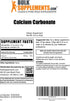 BulkSupplements.com Calcium Carbonate Powder - Calcium Carbonate Food Grade, High Absorption - Gluten Free, 1.25g per Serving, 250g (8.8 oz) (Pack...