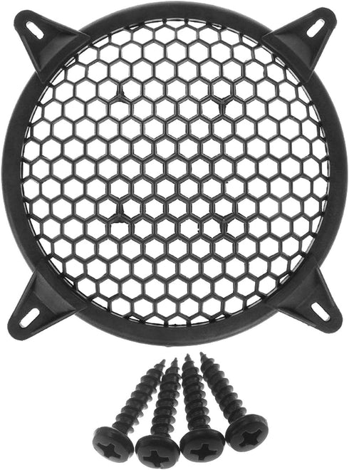 DGZZI Black Subwoofer Speaker Waffle Grill Guard Protector Cover for Car Home Audio 10Inch/256mm...