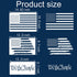 8Pcs American Flag Star Stencil We The People Stencil Reusable 13 Stars 1776 Templates Star Stencil 50 Stars American Flag Stencils for Painting o...