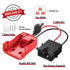 Power Wheels Adapter for Milwaukee M18 Battery with Wire Harness Connector Compatible with Fisher-Price 12 Volt Power Wheels, 12AWG Wire with 40A ...