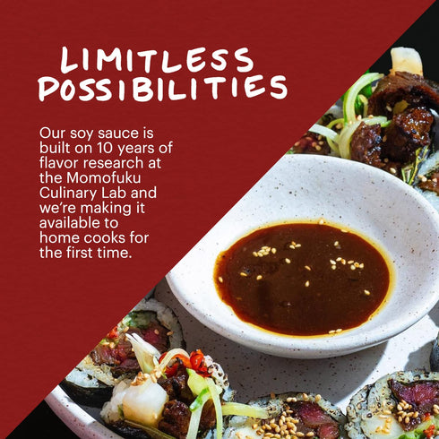 Momofuku Soy Sauce by David Chang, (8 Ounces), Made from Organic Ingredients, Chef Made for Cooking & Umami, Steeped with Kombu…...