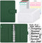 SKYDUE Budget Binder, Money Saving Binder with Zipper Envelopes, Cash Envelopes and Expense Budget Sheets for Budgeting (DarkGreen)...