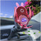 Car Phone Holder Mount Wireless Charging Auto Clamping Rotatable Vent Clip Cute Pink Rabbit Woman for iPhone 15 14 13 12 11 10 Pro Xs Samsung S23 ...