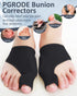 2 Pcs Bunion Corrector for Women Men Bunion Pain Relief, Big Toe Straighteners, Breathable Bunion Correction Socks with Built-in Gel Pad, Big Toe ...