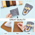 BENECREAT 8 Roll 8.7 Yards Felt Fabric Roll, Bundle Stiff Felt Cloth, Assorted Grey Brown Colours Non-Woven Polyester Craft Fabric for DIY Crafts ...