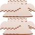 Pack of 50 Wooden Crafts to Paint 3 inch Christmas Tree Hanging Ornaments Unfinished Wood Cutouts Christmas Decoration DIY Crafts (Wooden Angel Cu...