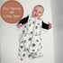 Sleep Sack, 100% Organic Cotton Baby Sleep Sack, 0.5 TOG Sleep Sack Lightweight, 2-Way Zipper Toddler Sleep Sack Soft, 6-12 Months Newborn Sleep S...