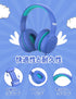 gorsun Premium A66 Kids Headphones with 85dB/94dB Volume Limited, in-line HD Mic, Audio Sharing, Foldable Toddler Headphones, Adjustable, Children...