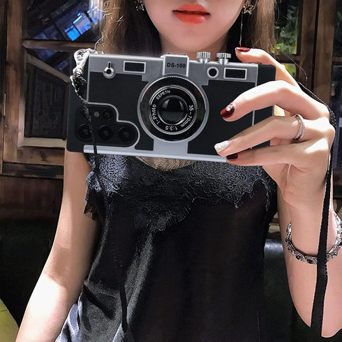 Awsaccy Emily in Paris Phone Case for Samsung Galaxy S24 Ultra 5G 6.8 Inch Camera Case Vintage Cover Cute 3D Cool Unique Design Silicone Case with...