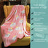 TILLYOU Toddler Blanket for for Boys Girls, Flannel Fuzzy Baby Blanket for Boys Girls, 40x50 Inches, Pink Cloud...