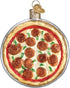 Old World Christmas Ornaments: Various Foods Glass Blown Ornaments for Christmas Tree, Pizza Pie...