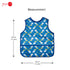 Joyo roy Mess Proof Baby Bibs for Eating Waterproof Toddler Bibs 1-3 Years Soft Machine Washable Sleeveless Baby Smock Bib for Boys Travel Reusabl...