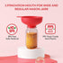 Wide Mouth Versatile Funnel, Canning Funnels for Kitchen Use, Food Grade Plastic Cooking Funnel Set with 4 Size Spouts and 2 Strainers for Filling...