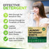 Laundry Detergent Sheets up to 100 Loads - Eco Friendly, Sustainable, Biodegradable & Liquidless Strips, 50 Sheets...