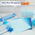 HEYPLACE 360 Sheets Tissue Paper for Gift Bags, Blue Tissue Paper Bulk 11.5 x 8Inch Tissue Paper for Gift Wrapping Crafts Graduation Wedding Birth...