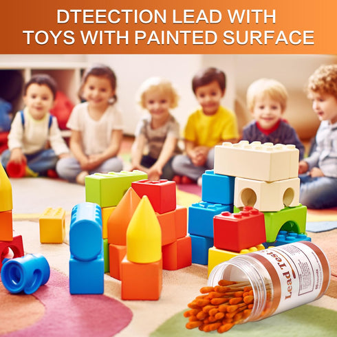 Lead Test Kit for Dishes, 60 Pcs Rapid Lead Test Swabs, Dip in Water Lead Testing Kit, Lead Paint Test Kit Home Use for All Surfaces, Results in 3...