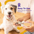 Dudi Pet Nails Clippers for Cats and Nail File - Cat Nail Trimmers with Lock Guard - Razor Sharp Grooming Clipper Trimmer Blades for All Breed Siz...