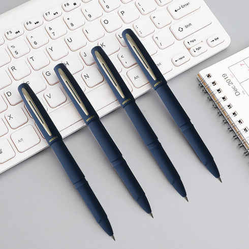 Rollerball Pens Gel ink Pens office pens learning pens, blue ink,Line width 0.5mm,Pack of 12 (Blue-0.5mm-12Pack)...