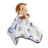 Welcome to The Universe Baby Curious George White, Blue, Red, Yellow and Brown Plush Security Baby Blanket...