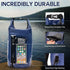 IP68 Waterproof Dry Bag 5L - Waterproof Zip Touch Screen Phone Case Keeps Gear Dry, Lightweight Roll Top Dry Backpack for Kayaking Boating Camping...