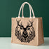 Large Deer Head Stencil 11.8×11.8inch Reusable Deer Antler Head Template with Paint Brush Deer Buck Forest Animal Wildlife Stencil for Deer Wall A...