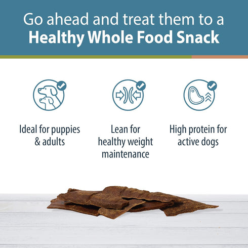 JustFoodForDogs Limited-Ingredient Beef Liver Healthy Dog Treats, Preservative-Free, Made in The USA, 5 oz...