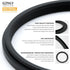 43mm to 62mm Step-up Adapter Rings Filter Adapter Black Metal Step Down Filter Ring Adapter Compatible with All Brand UV CPL ND Camera Lens Filter...