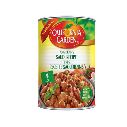 California Garden Fava Beans Saudi Recipe 450g (4 cans)...