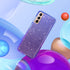 ULAK Galaxy S21 Case, Clear Glitter Case Sparkly Soft TPU Bumper Bling Cover for Women Girls Transparent Protective Phone Case for Samsung Galaxy ...