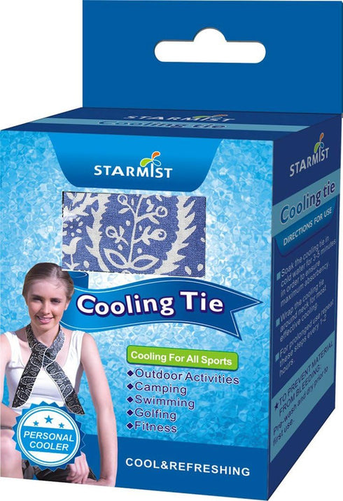 Cooling Tie Retail Box, Blue...