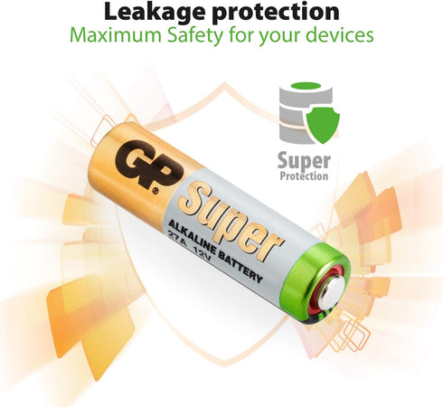 GP 27A (MN27) High Voltage Battery - Card of 5 pieces...